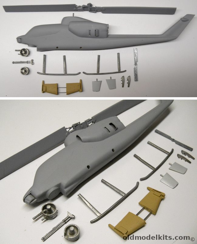 Topping 1/32 Bell AH-1J SeaCobra plastic model kit